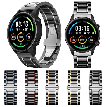 Prabanga Keramikos Dirželis Xiaomi mi žiūrėti spalva sporto edition Band Apyrankę Smartwatch Watchband Priedai